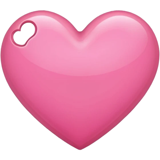 Pink heart emoji