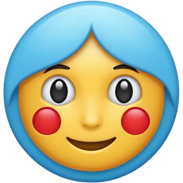 ✔️ crea este emoji pero en celezte emoji