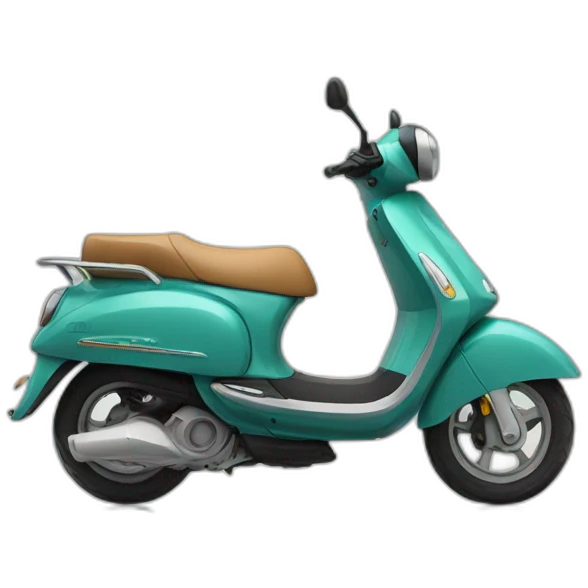 Kisbee scooter emoji
