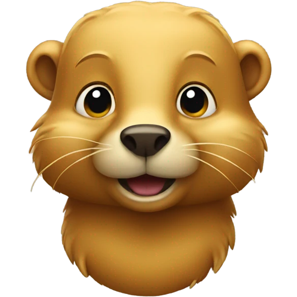 golden beaver emoji
