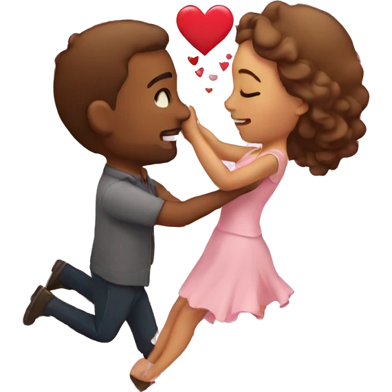 Falling in love  emoji