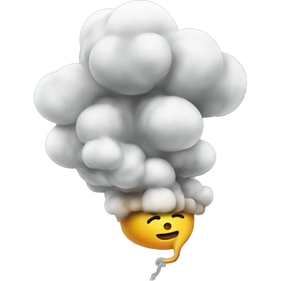 smoke emoji