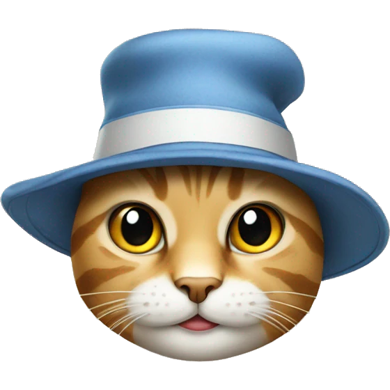 cat in a hat emoji