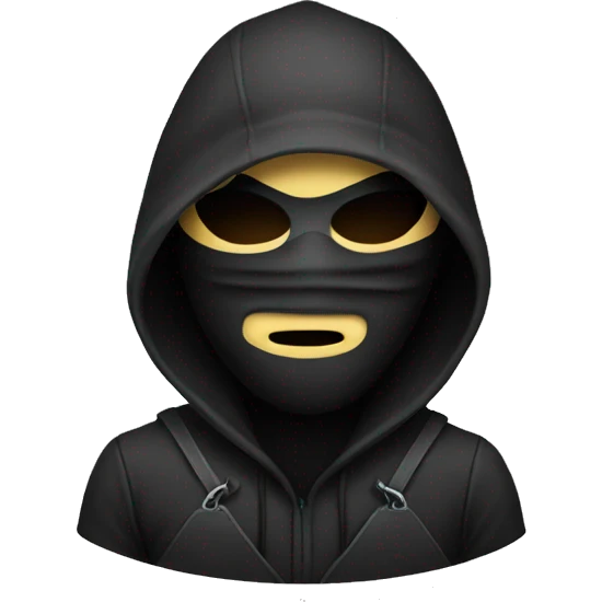 Masked robber  emoji