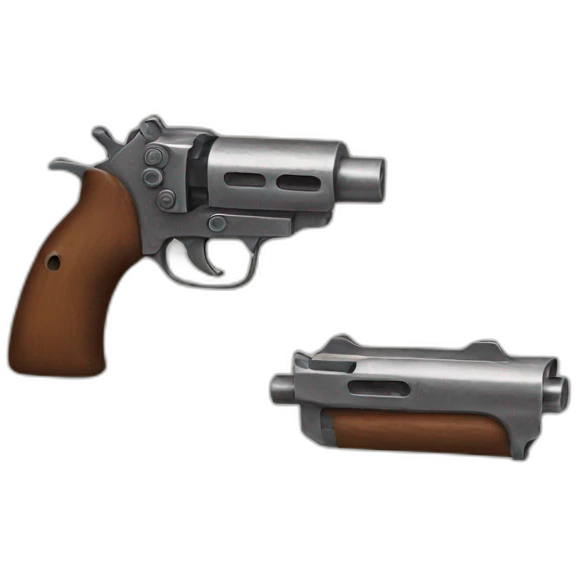 pistola muy pequeña emoji