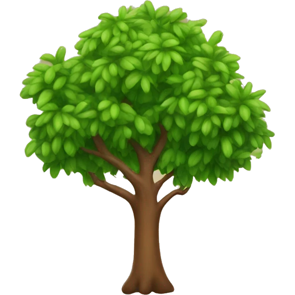 This emoji 🌳 with different colours  emoji