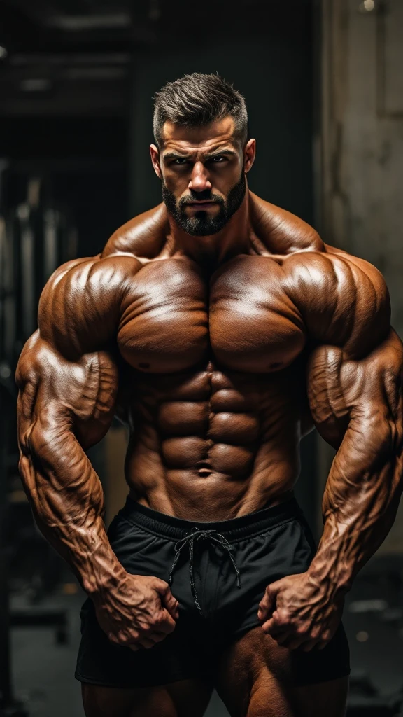 bodybuilder che dorme bene e questo gli porta tanto benessere e salute emoji