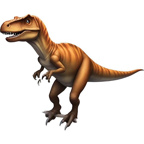 T-Rex on a tightrope  emoji