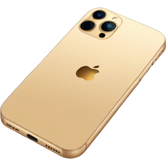 iPhone 16 pro gold  emoji