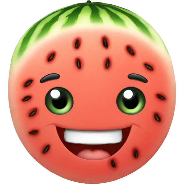 Cute watermelon  emoji