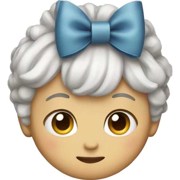 Cute bow emoji
