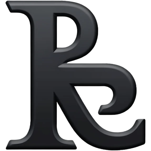 PNP Letters in modern font emoji