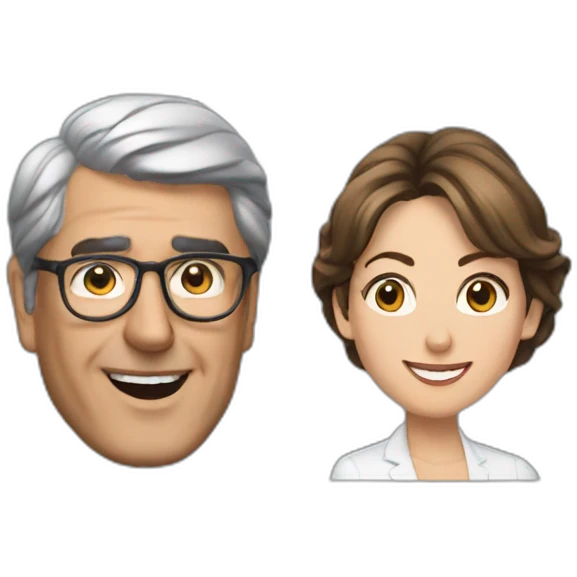 Patrick and Isabelle Balkany emoji