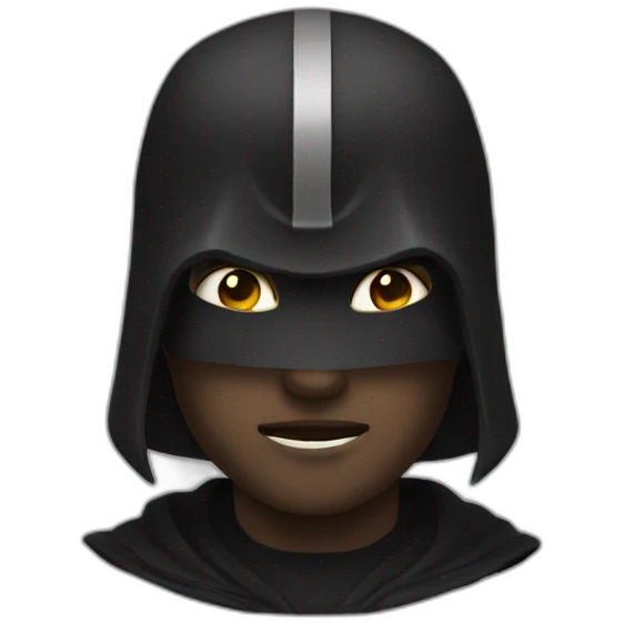 Dark veider emoji