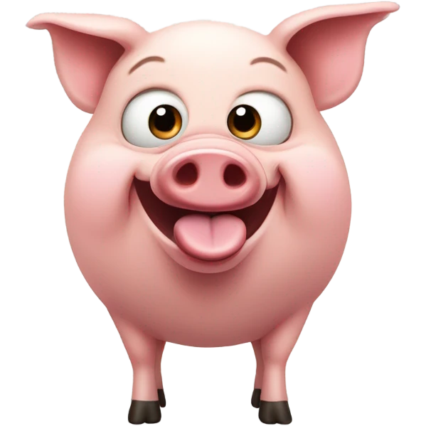pig from The Oats Memes emoji