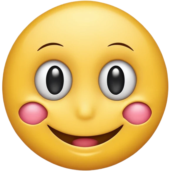 eye twitching with a smiley face  emoji
