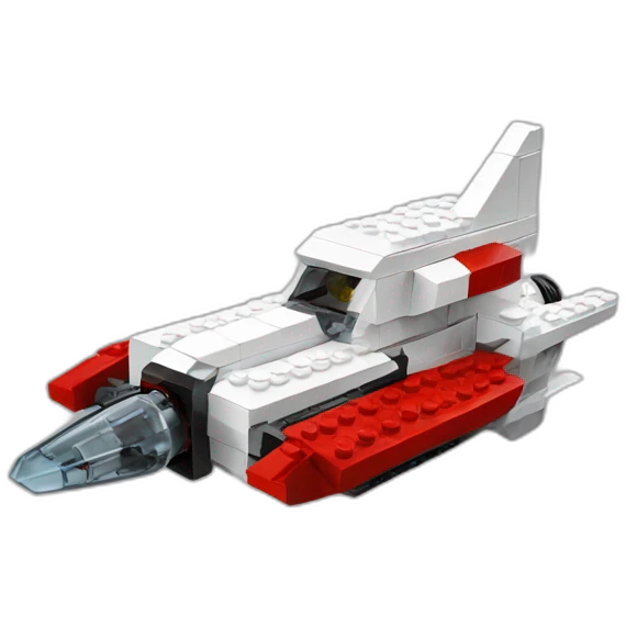 Lego spaceship emoji
