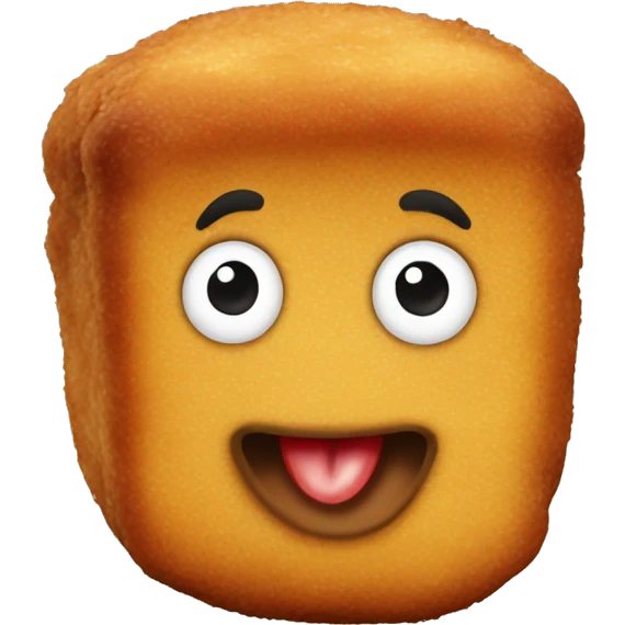 Naughty chicken nugget  emoji