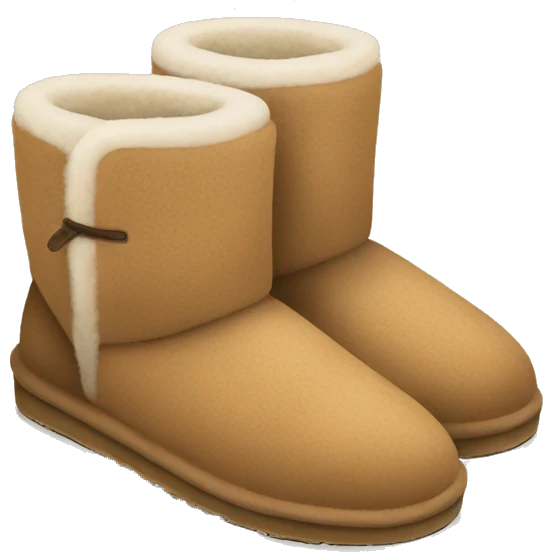 Ugg slippers emoji