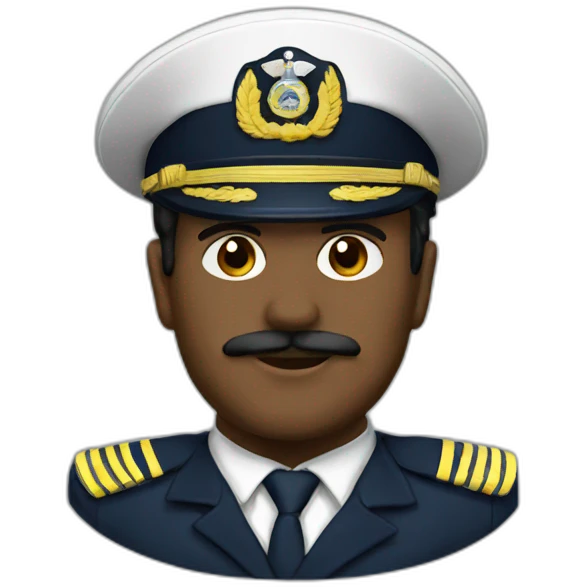 Colombian navy officer  emoji
