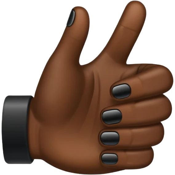Black thumbs up  emoji