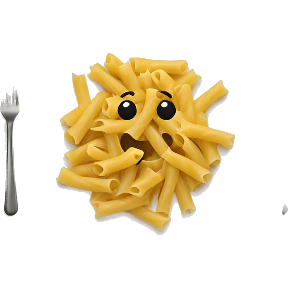 Pasta in plate emoji