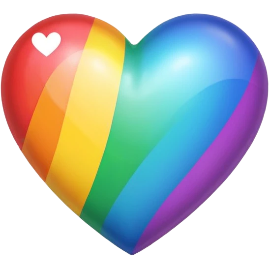 Rainbow Heart  emoji