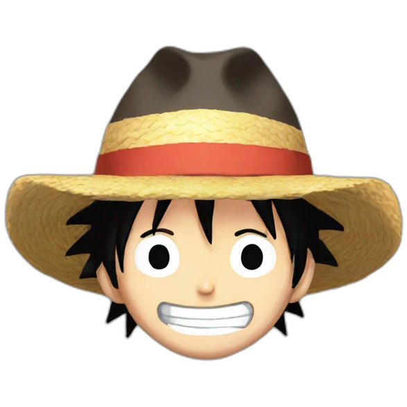 Luffy emoji