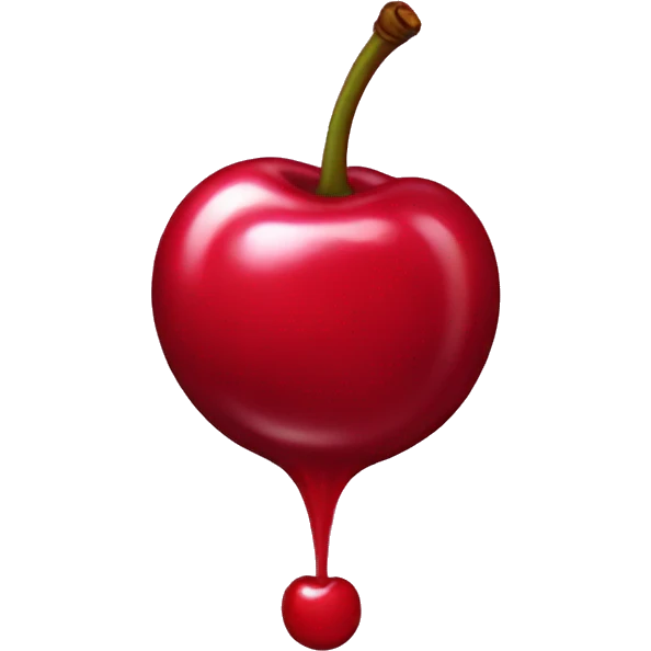 Cherry bomb emoji
