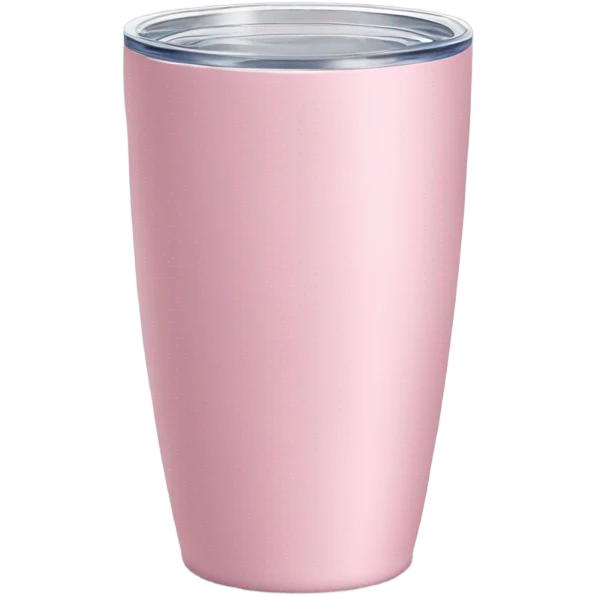 light pink tumbler emoji