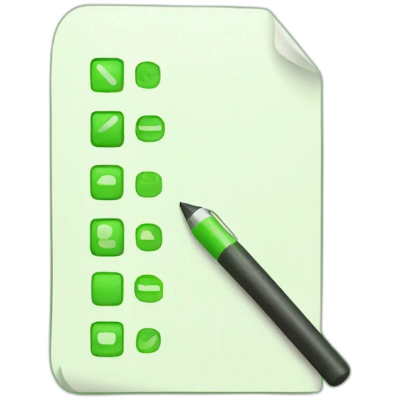check list green emoji