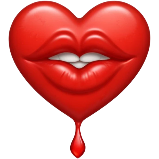 Stampo del bacio emoji