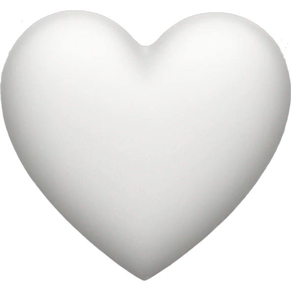 white heart emoji