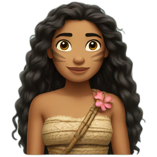 Moana emoji