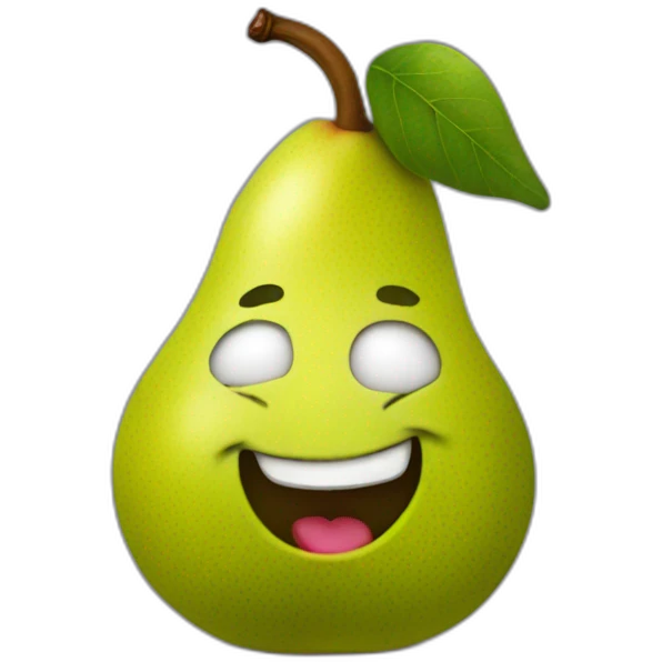 punk pear emoji