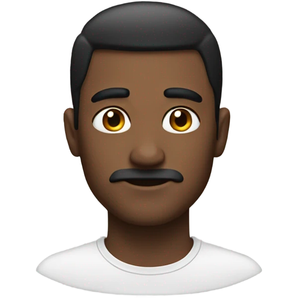 a man with thick eyebrows emoji