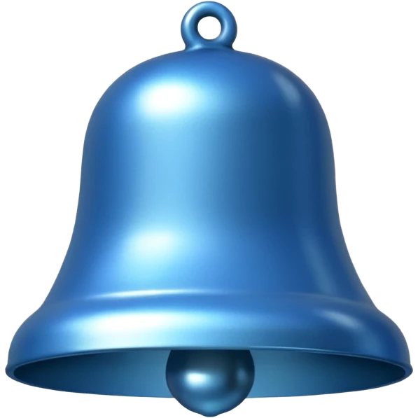 Bell 🔔 which colour was blue emoji
