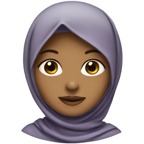 Girl with hijab emoji