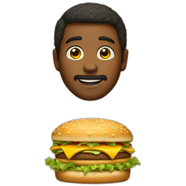 Big mac emoji
