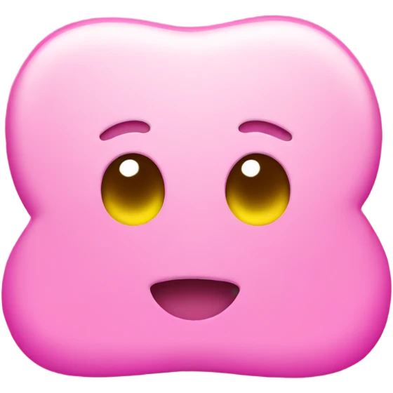 Pink Snapchat logo emoji
