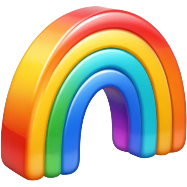 Rainbow item emoji