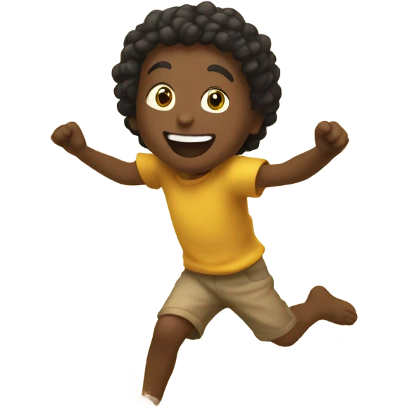 Children kicking sand in your face emoji