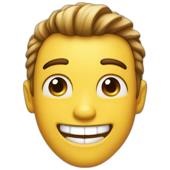 sonrisa con brillo emoji