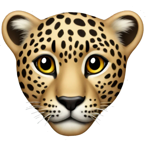 leopard heart emoji