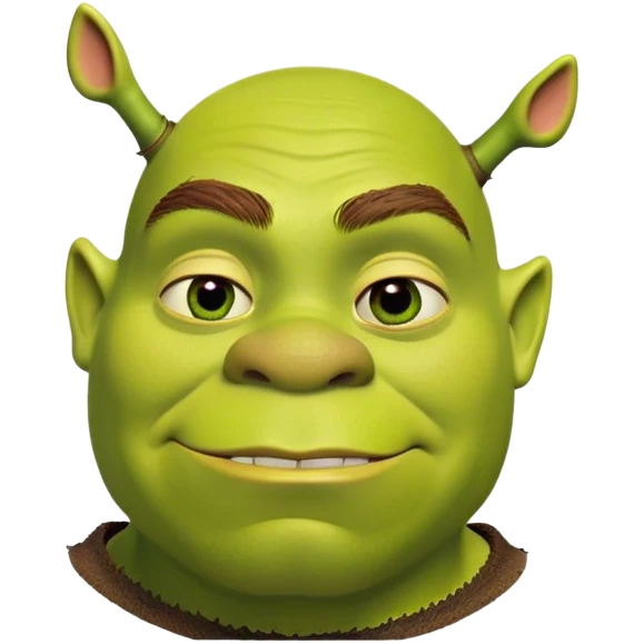 Shrek accurate from movie emoji