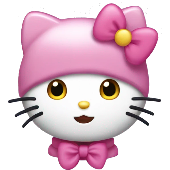 Hello kitty emoji