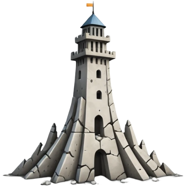 Uçak çarpan kule emoji