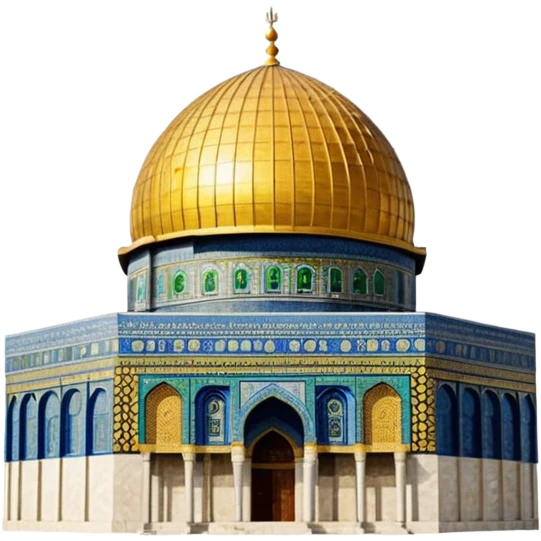 Dome of the rock, Palestine emoji
