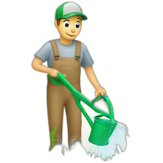 lawn watering emoji