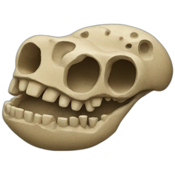 fossil emoji